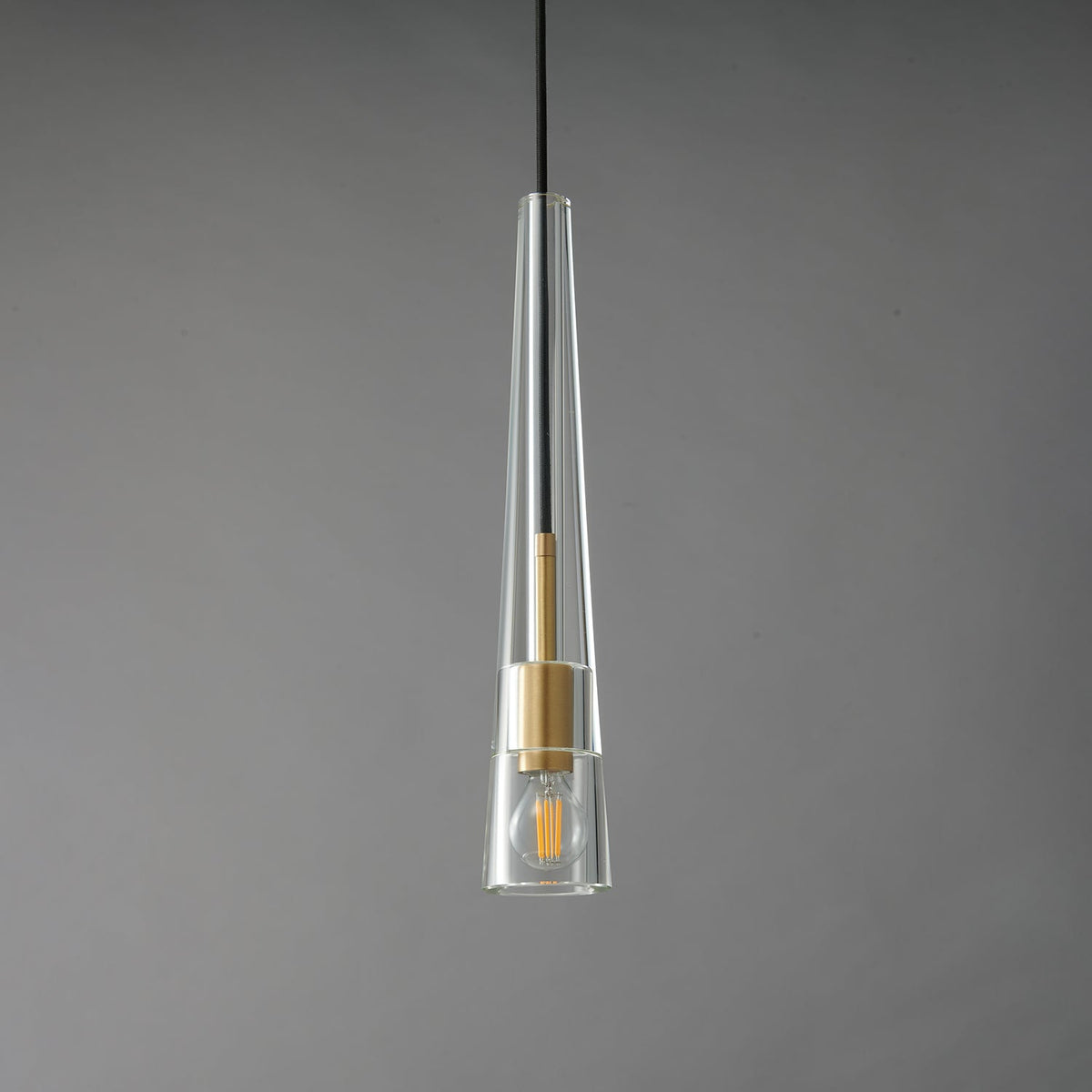 Luxinira Pendelleuchte Transparenter Schirm Kristall