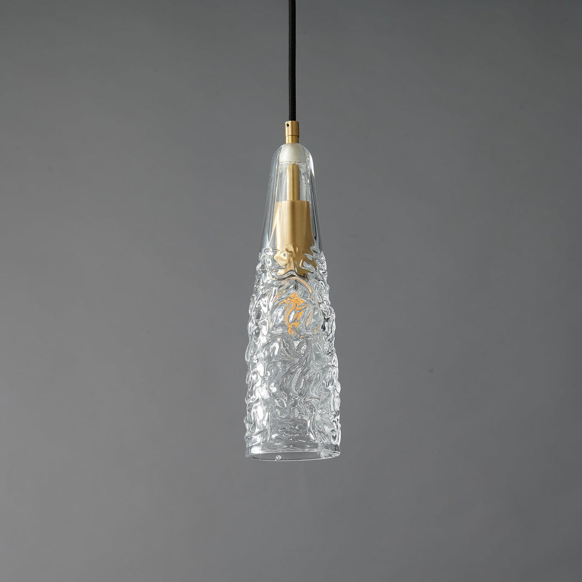 Luxinira Pendelleuchte Transparenter Schirm Kristall