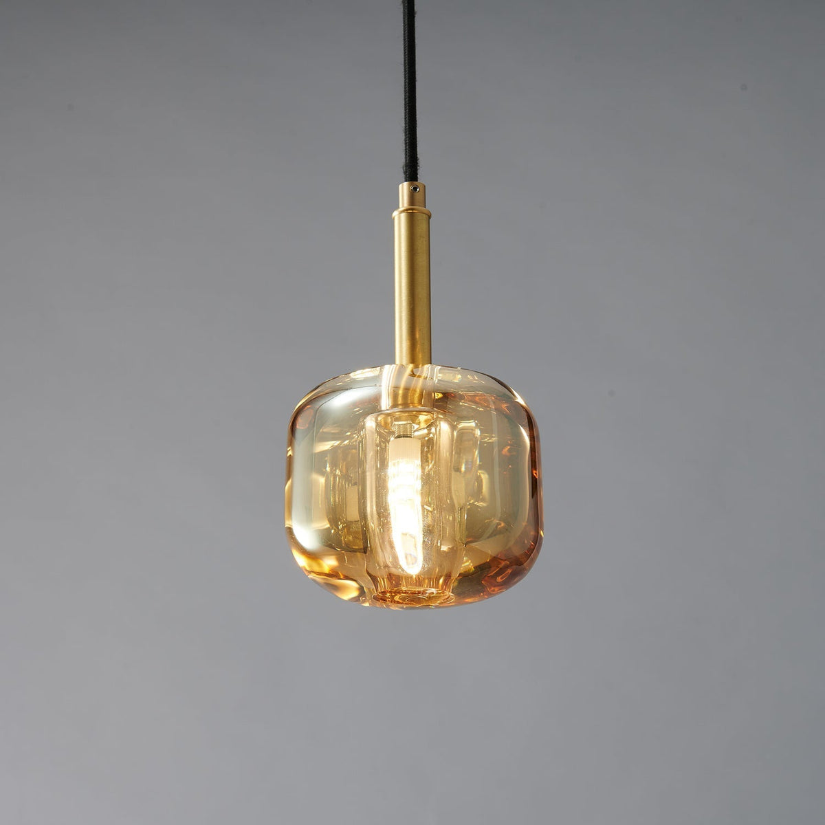 Luxinira Pendelleuchte Transparenter Schirm Kristall