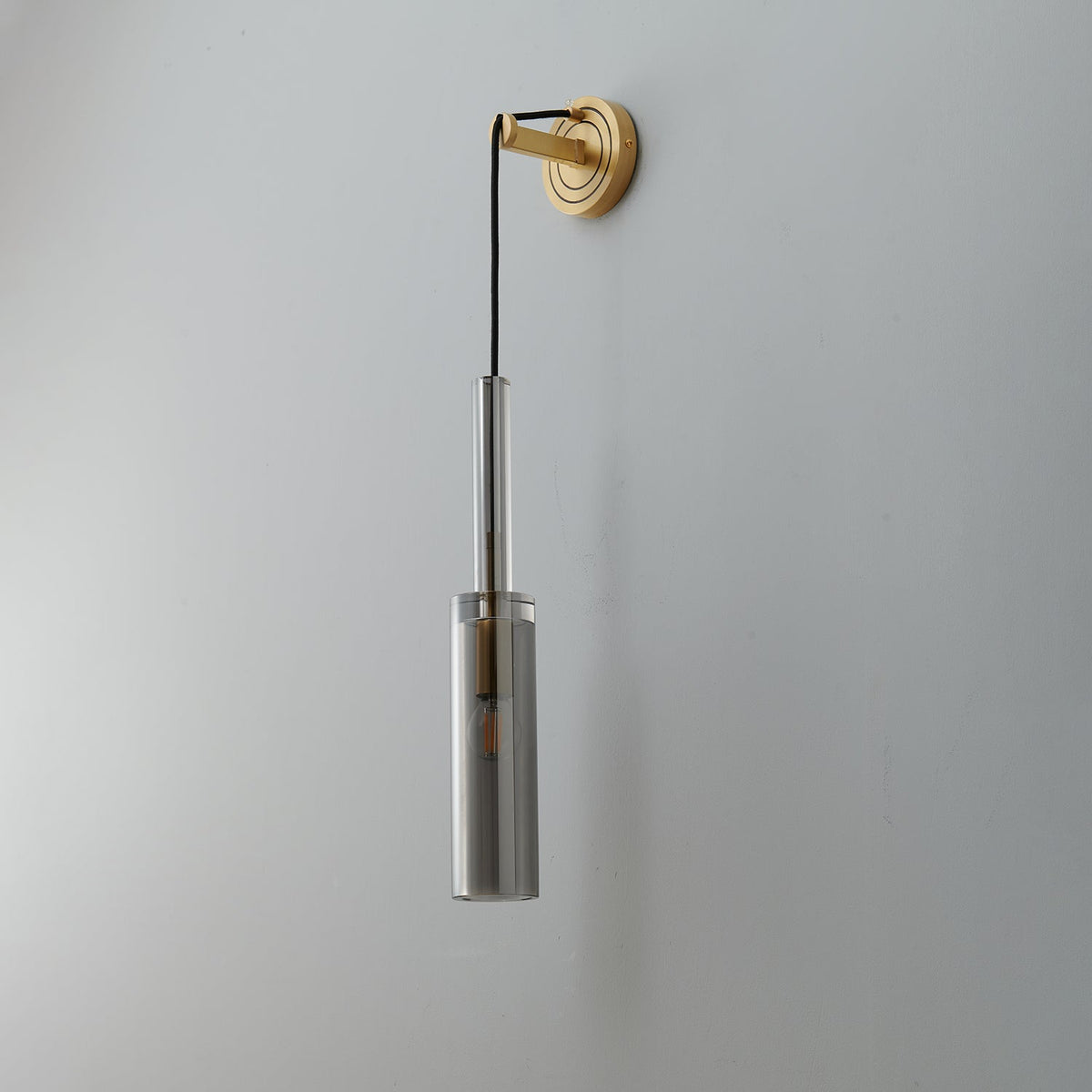 Zodorila zeitgenössische minimalistische Wandleuchte aus Kristall