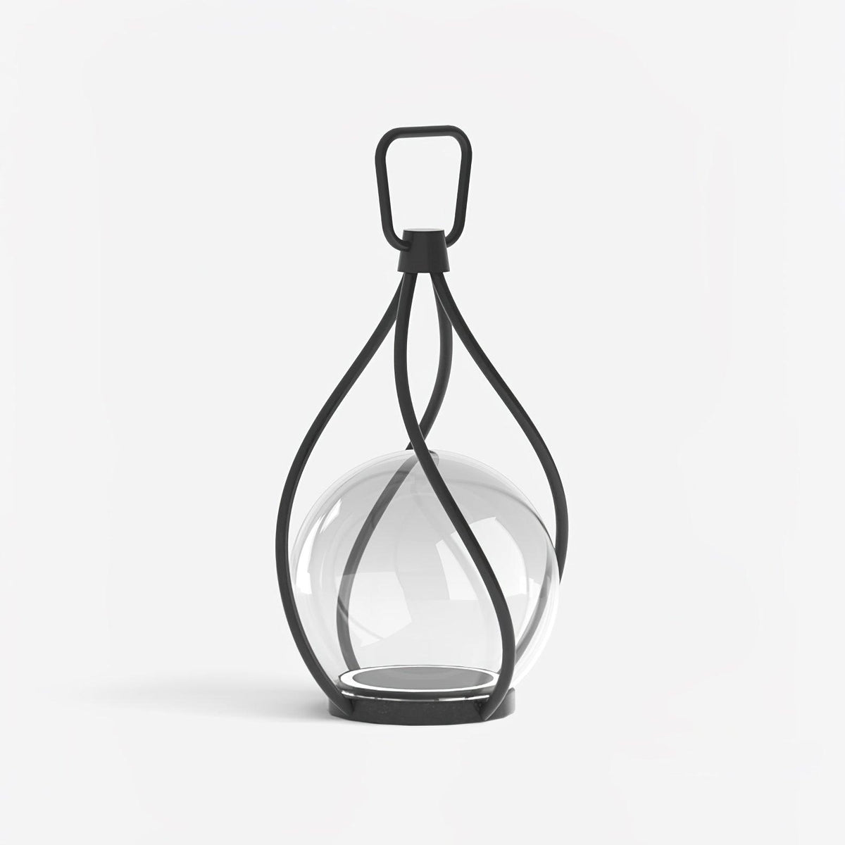 Emma Minimalistische Tischleuchte aus Glas