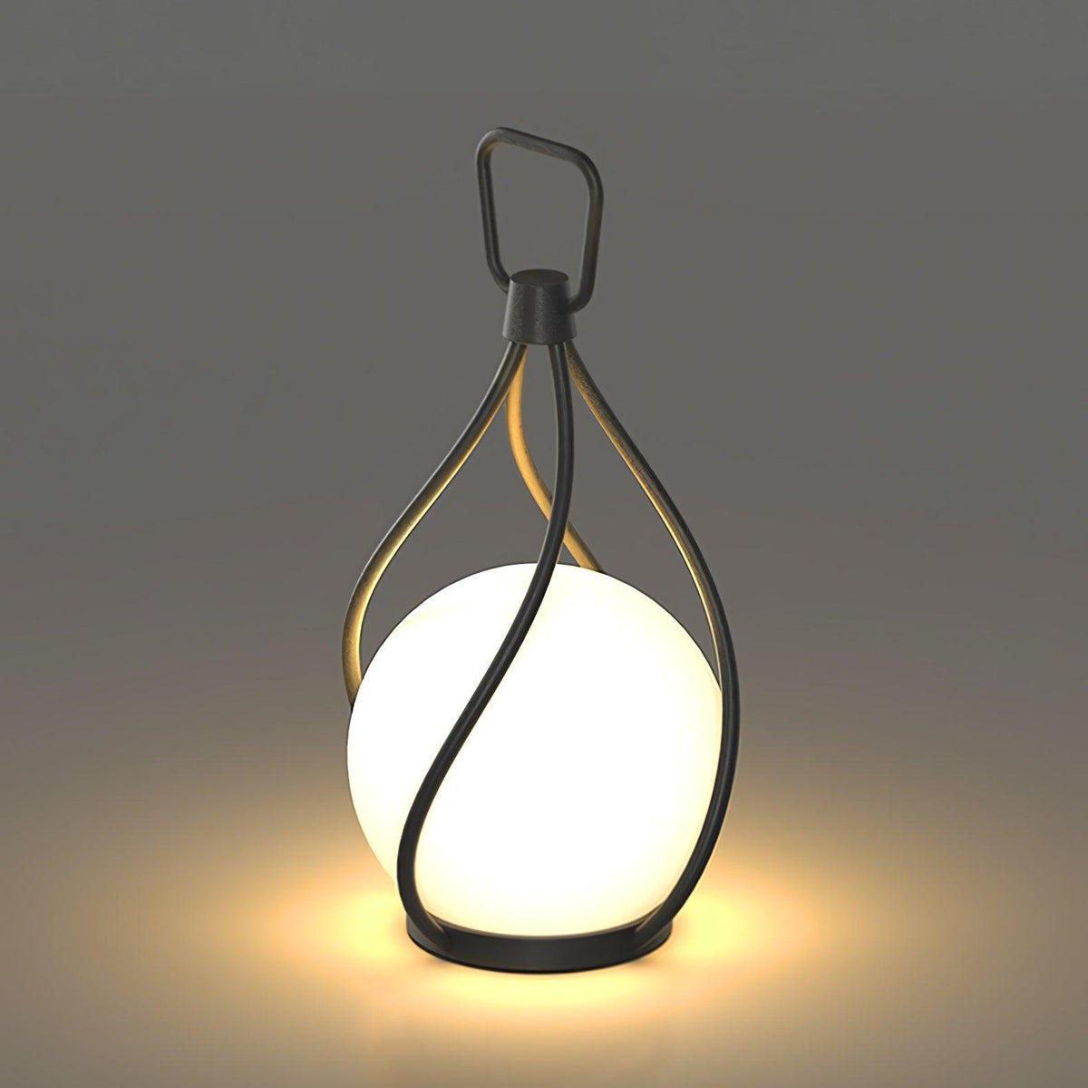 Emma Minimalistische Tischleuchte aus Glas