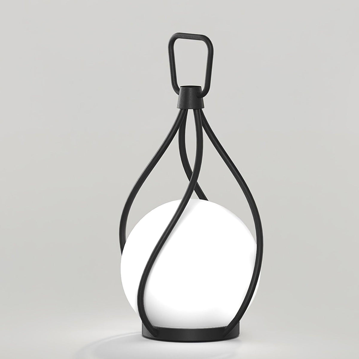 Emma Minimalistische Tischleuchte aus Glas