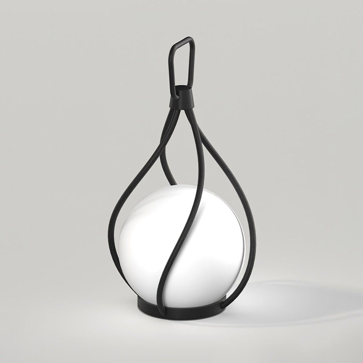 Emma Minimalistische Tischleuchte aus Glas