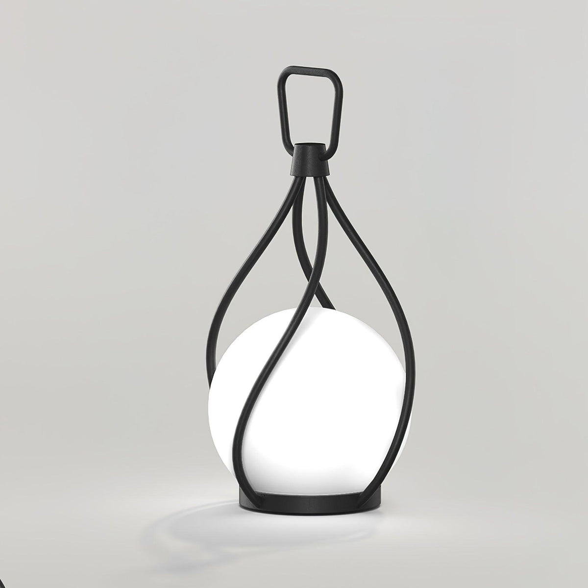 Emma Minimalistische Tischleuchte aus Glas