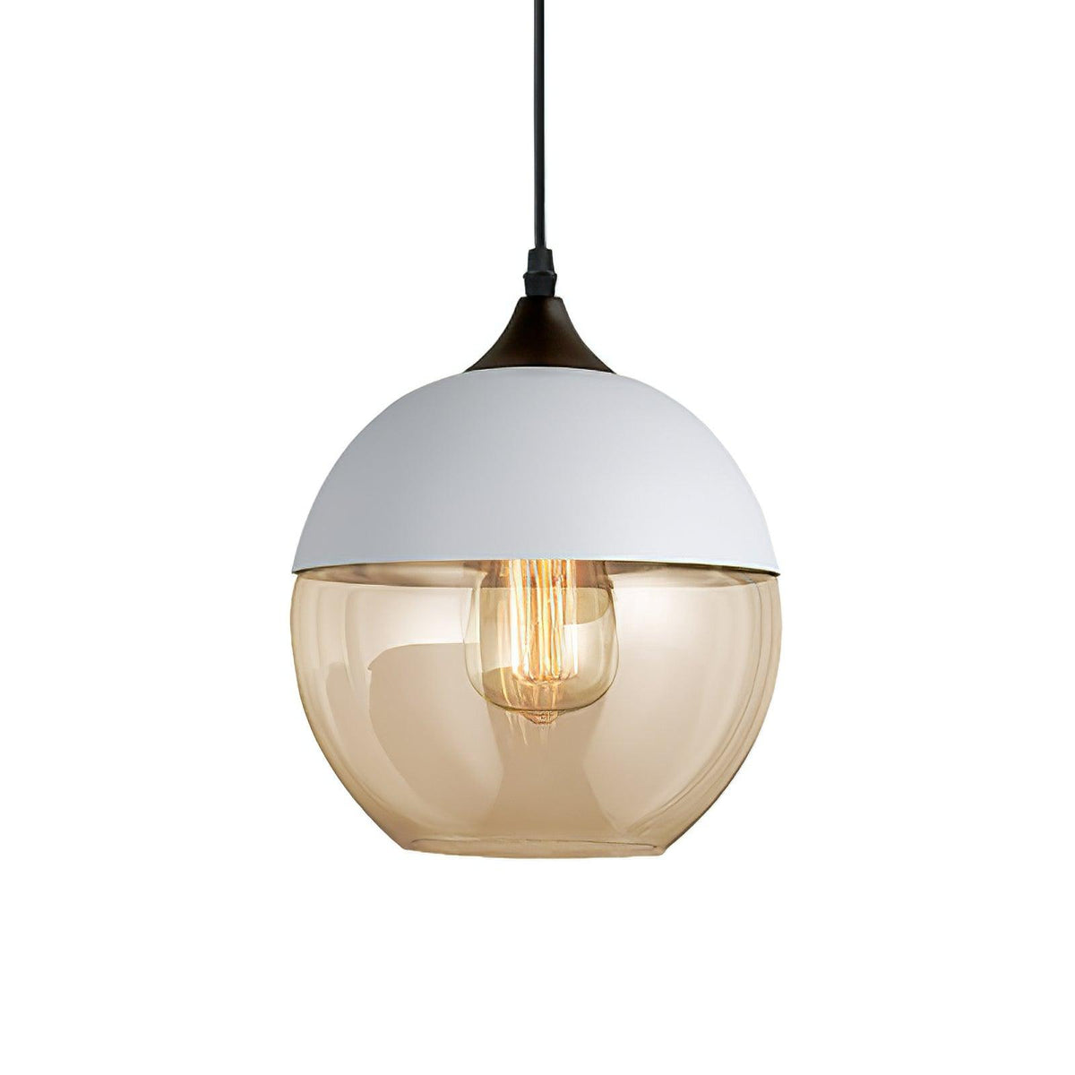 Eirinelle Industrielle Pendelleuchte aus Glas