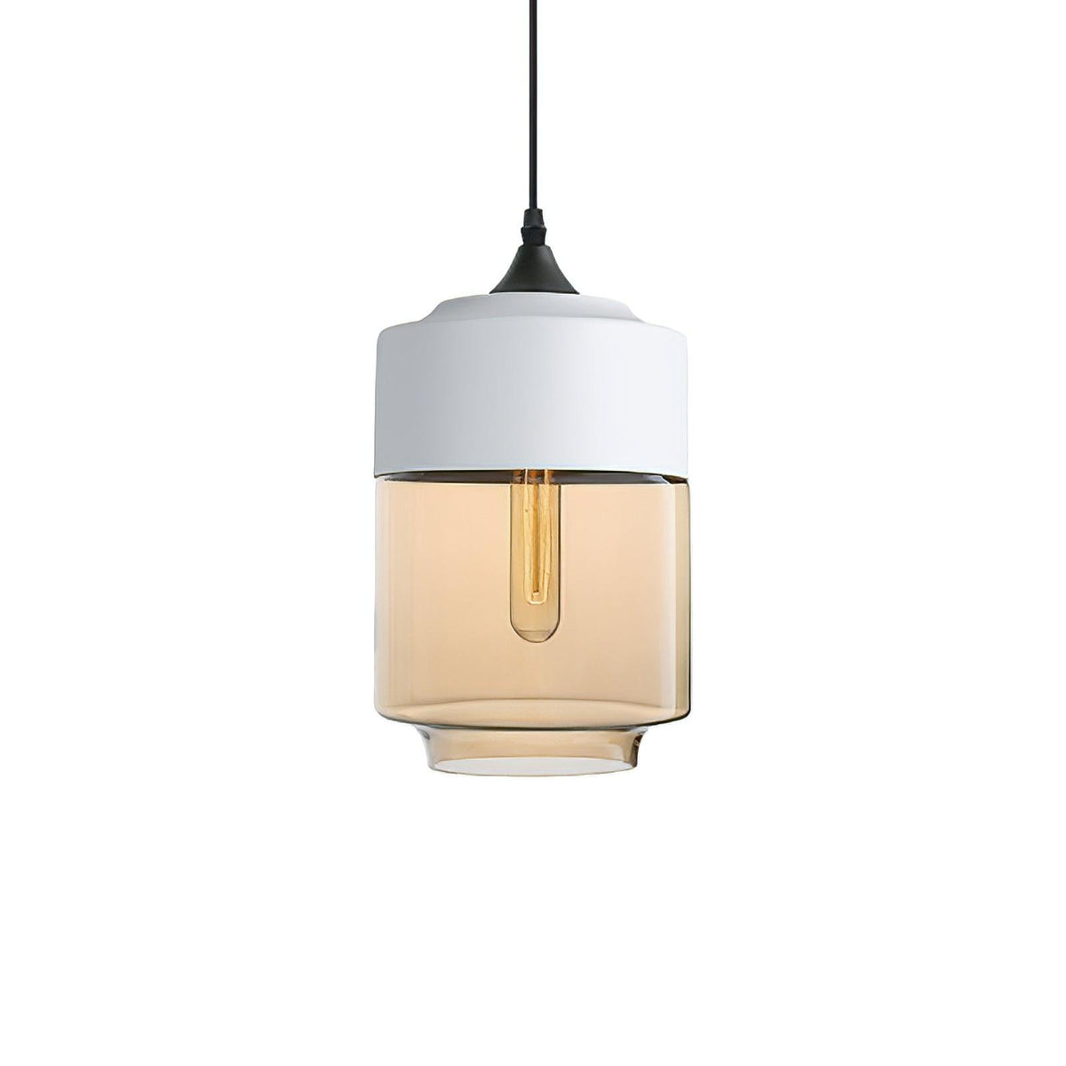 Eirinelle Industrielle Pendelleuchte aus Glas