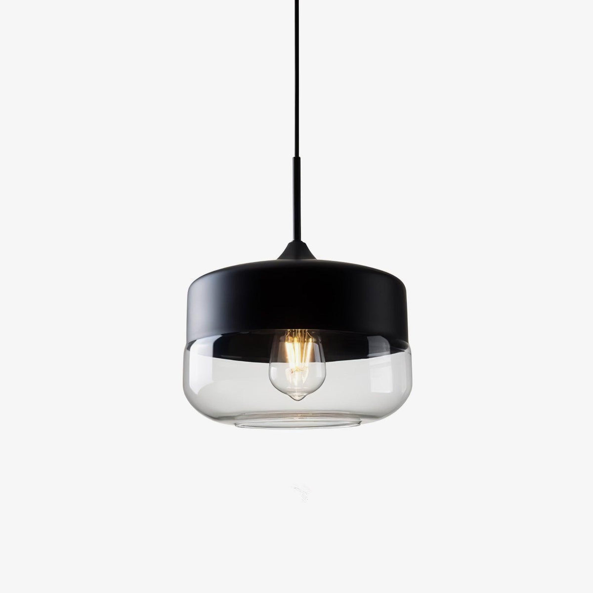 Eirinelle Industrielle Pendelleuchte aus Glas