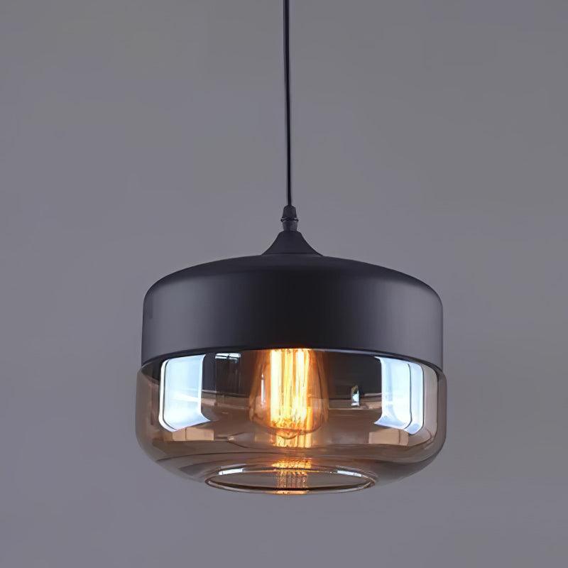Eirinelle Industrielle Pendelleuchte aus Glas