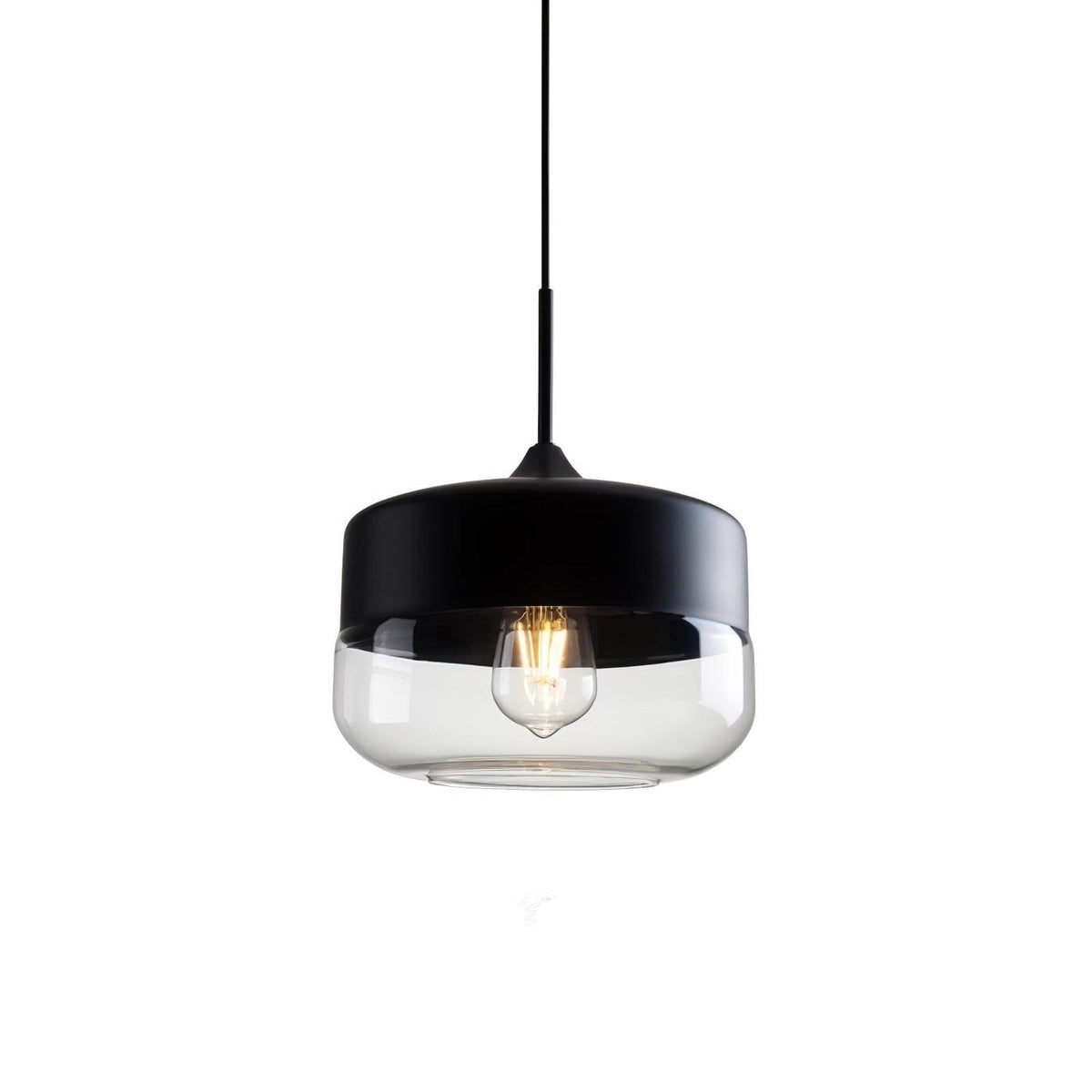 Eirinelle Industrielle Pendelleuchte aus Glas