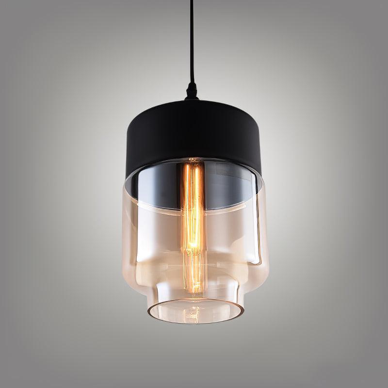 Eirinelle Industrielle Pendelleuchte aus Glas