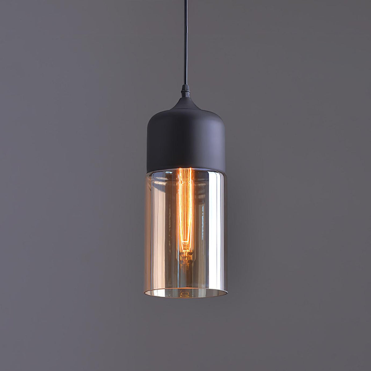 Eirinelle Industrielle Pendelleuchte aus Glas