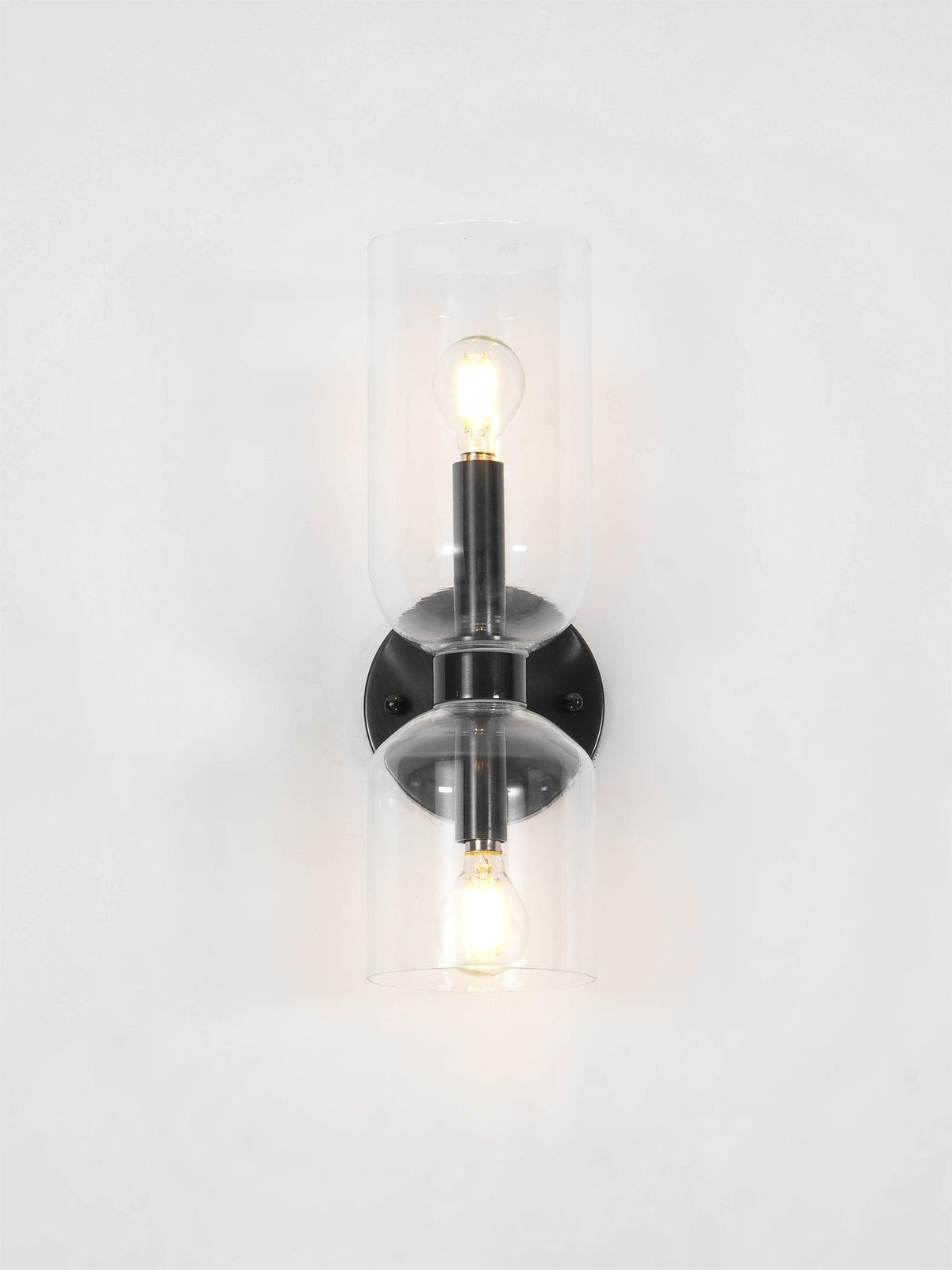 Bryn zeitgenössische minimalistische Wandleuchte aus Glas