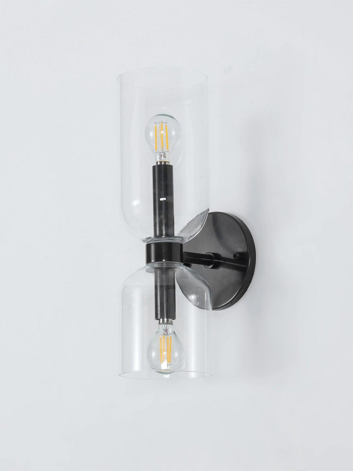 Bryn zeitgenössische minimalistische Wandleuchte aus Glas