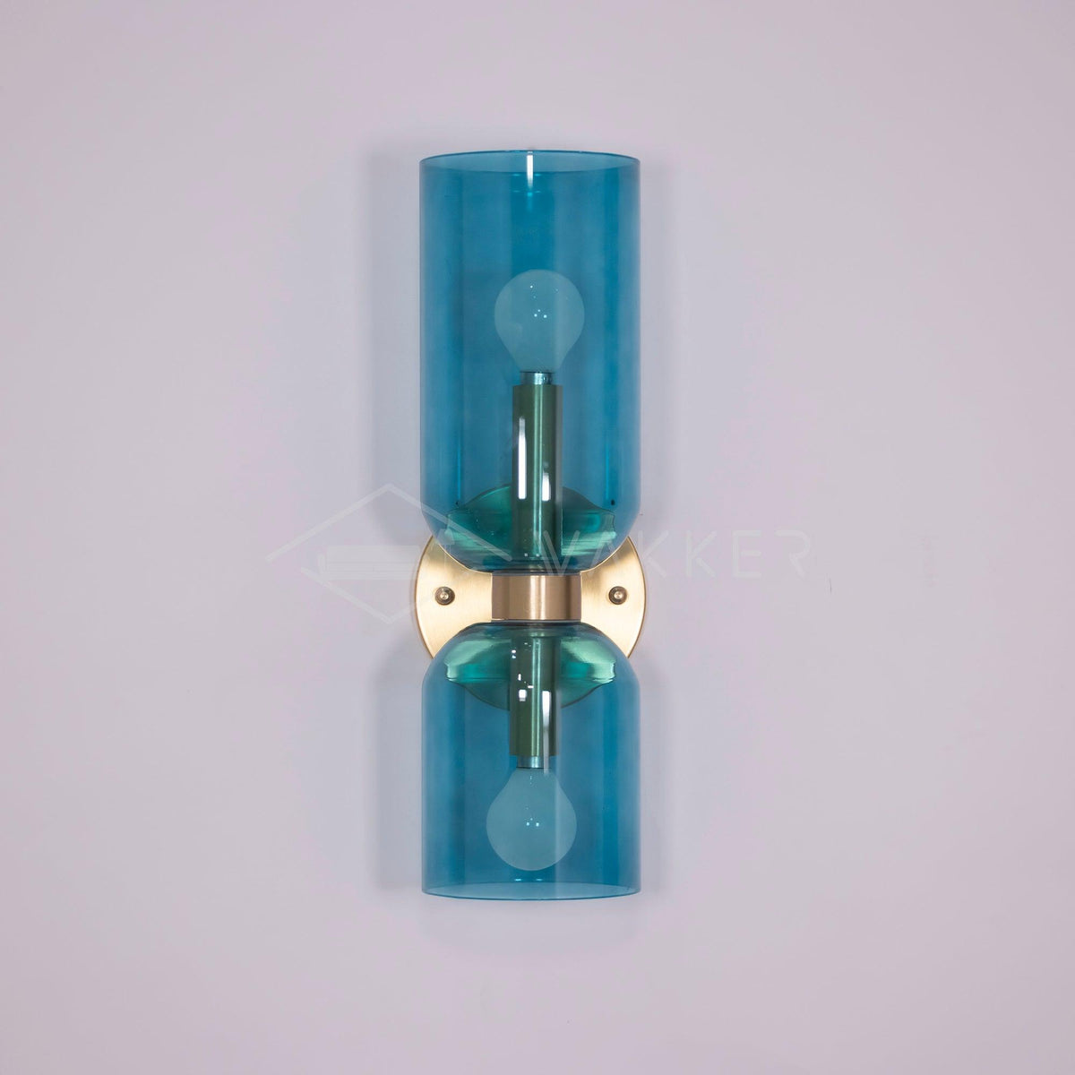 Bryn zeitgenössische minimalistische Wandleuchte aus Glas