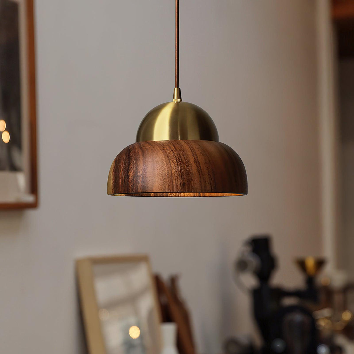 Bronze Rustic Messing Pendelleuchte