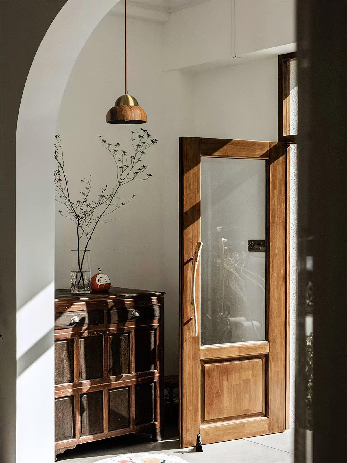 Bronze Rustic Messing Pendelleuchte