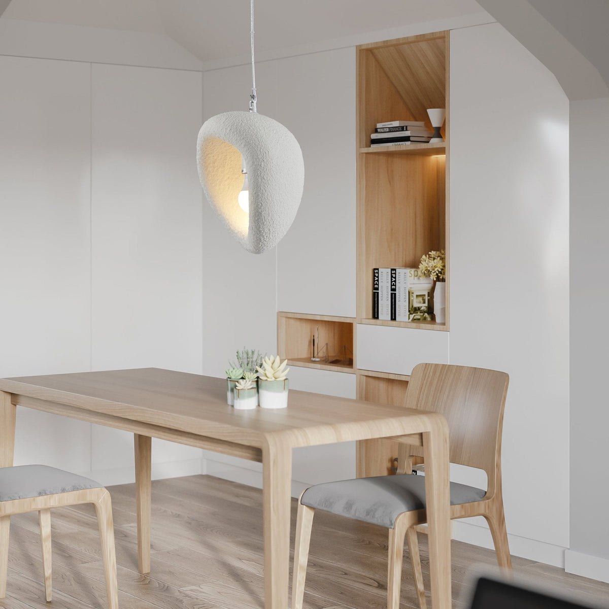 Uraeia Moderne minimalistische Wabi-Pendelleuchte