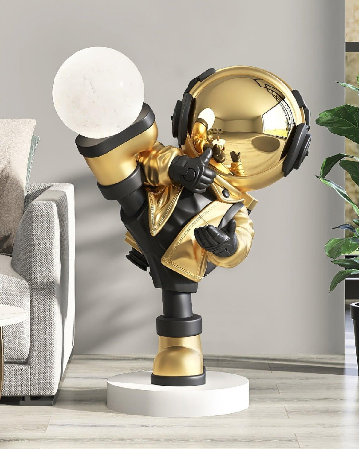 Arloril Astronaut-Figurine-Tischlampe