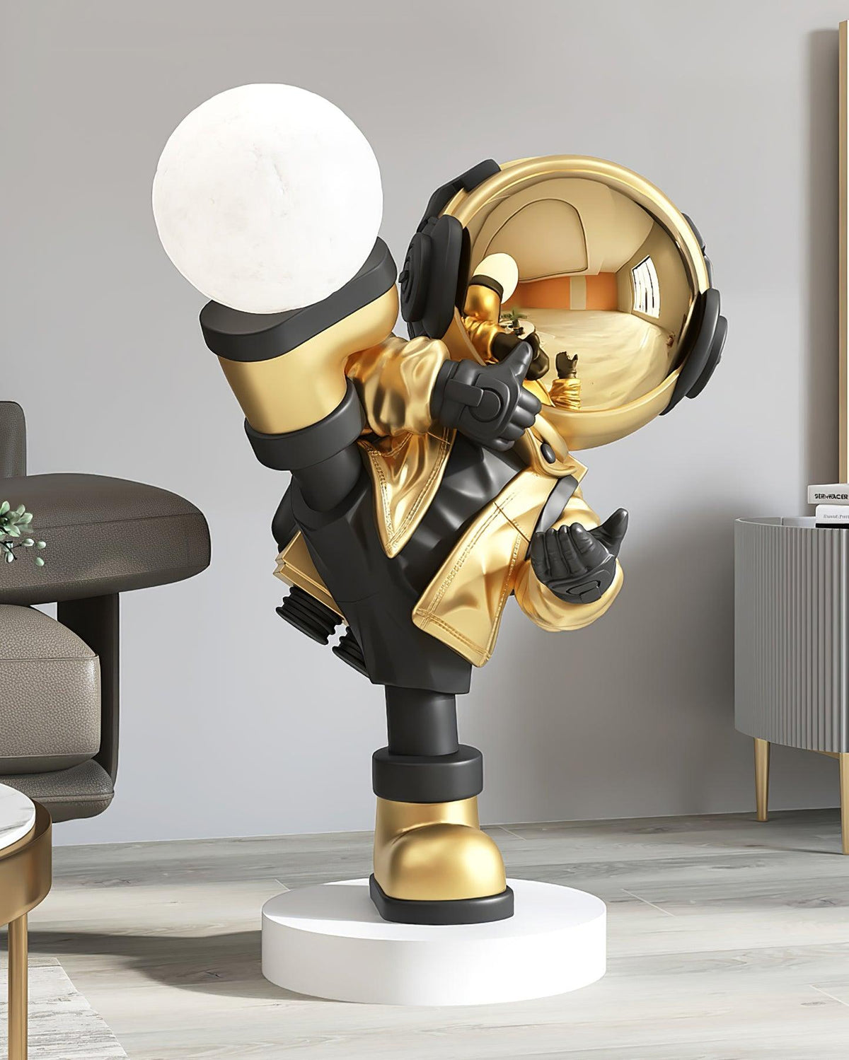 Arloril Astronaut-Figurine-Tischlampe