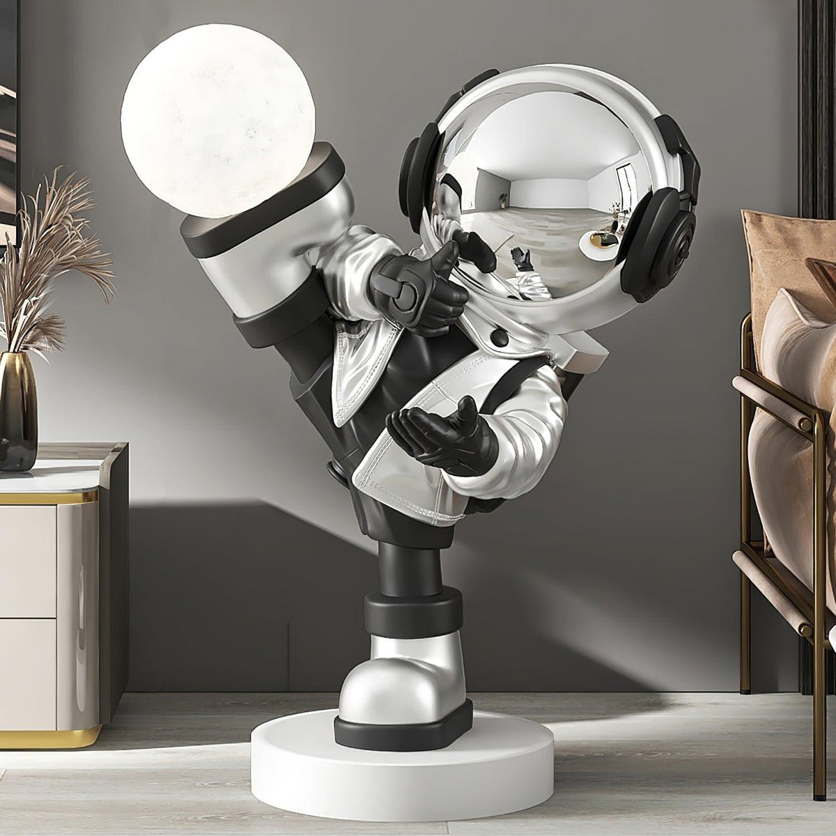 Arloril Astronaut-Figurine-Tischlampe
