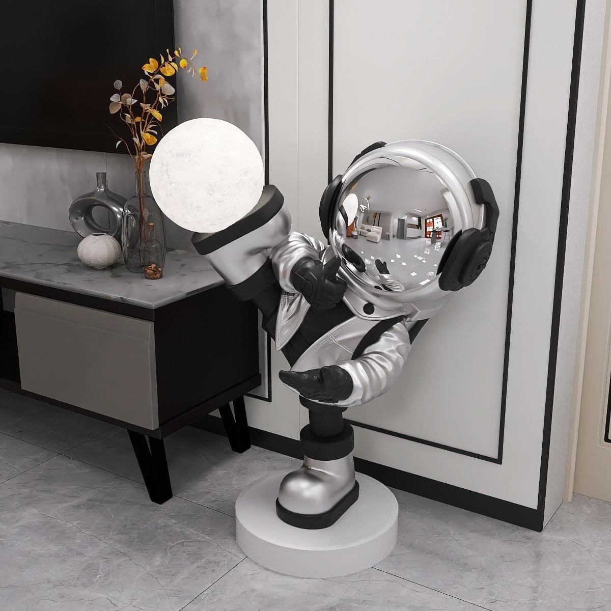 Arloril Astronaut-Figurine-Tischlampe
