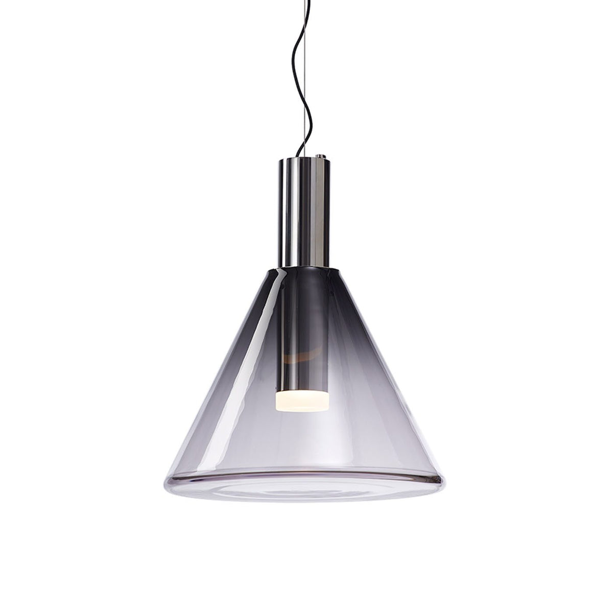 Aeris Minimalistische Pendelleuchte aus Glas