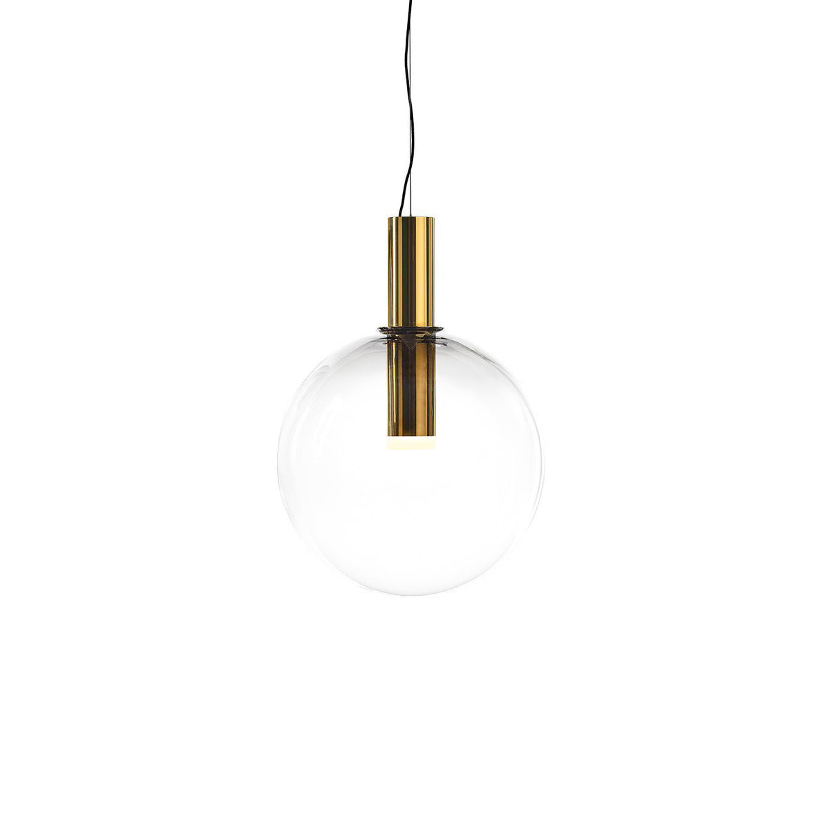 Aeris Minimalistische Pendelleuchte aus Glas