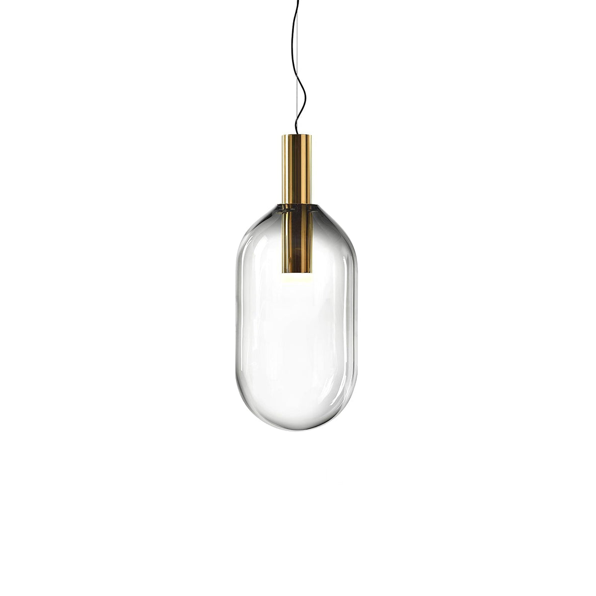 Aeris Minimalistische Pendelleuchte aus Glas