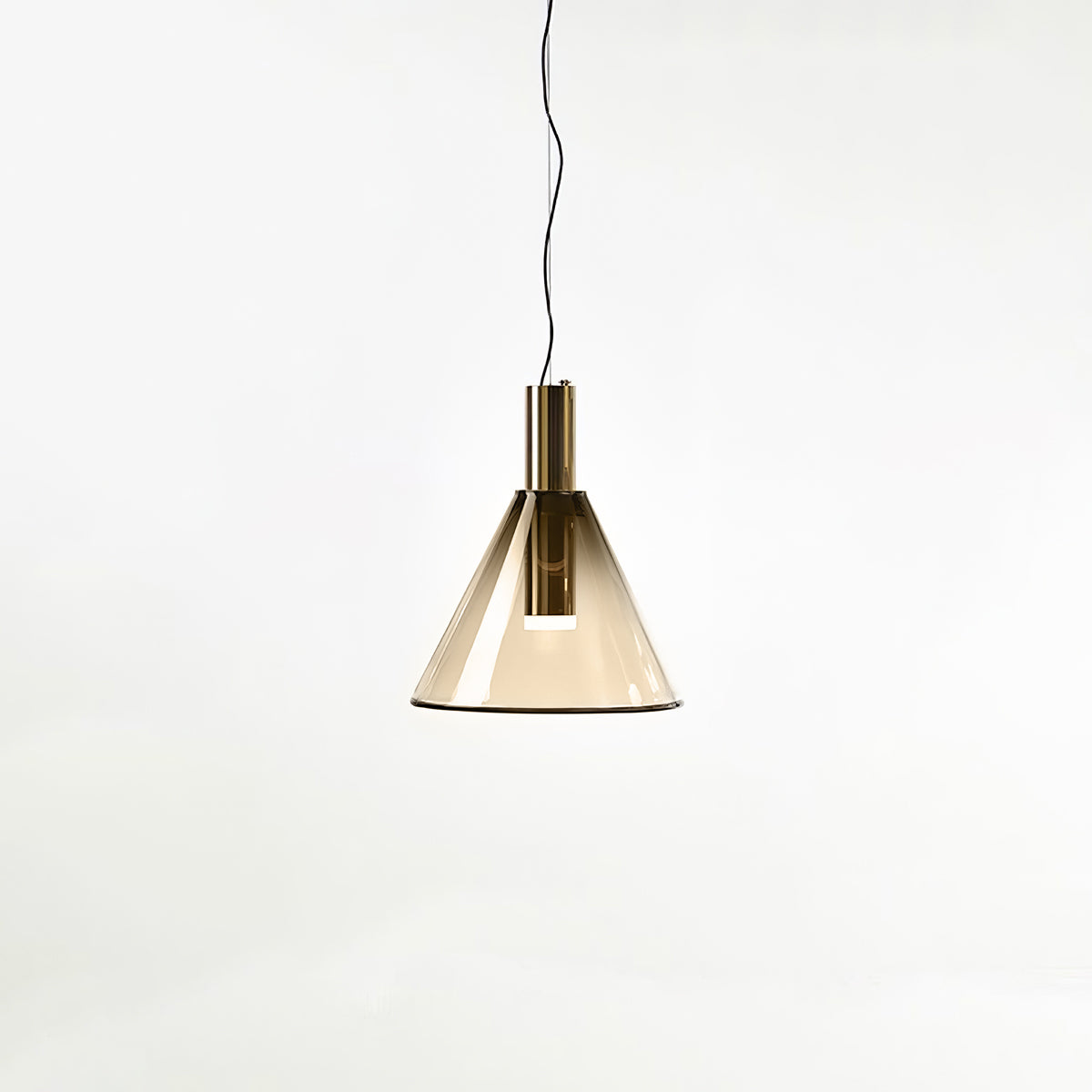 Aeris Minimalistische Pendelleuchte aus Glas
