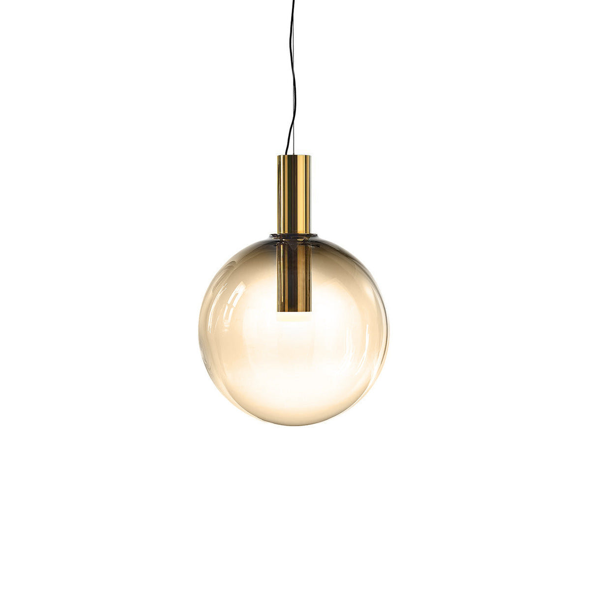 Aeris Minimalistische Pendelleuchte aus Glas