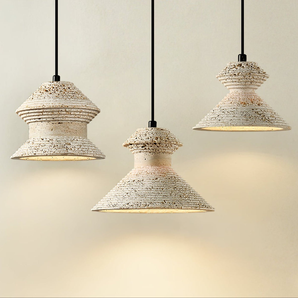 Nyrd Travertine Pendelleuchte
