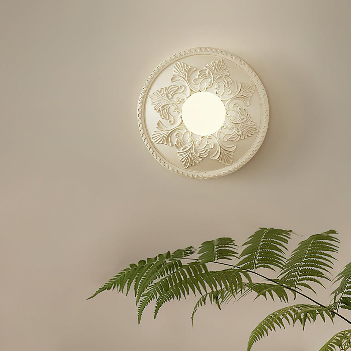 Dleur Wandleuchte Beige