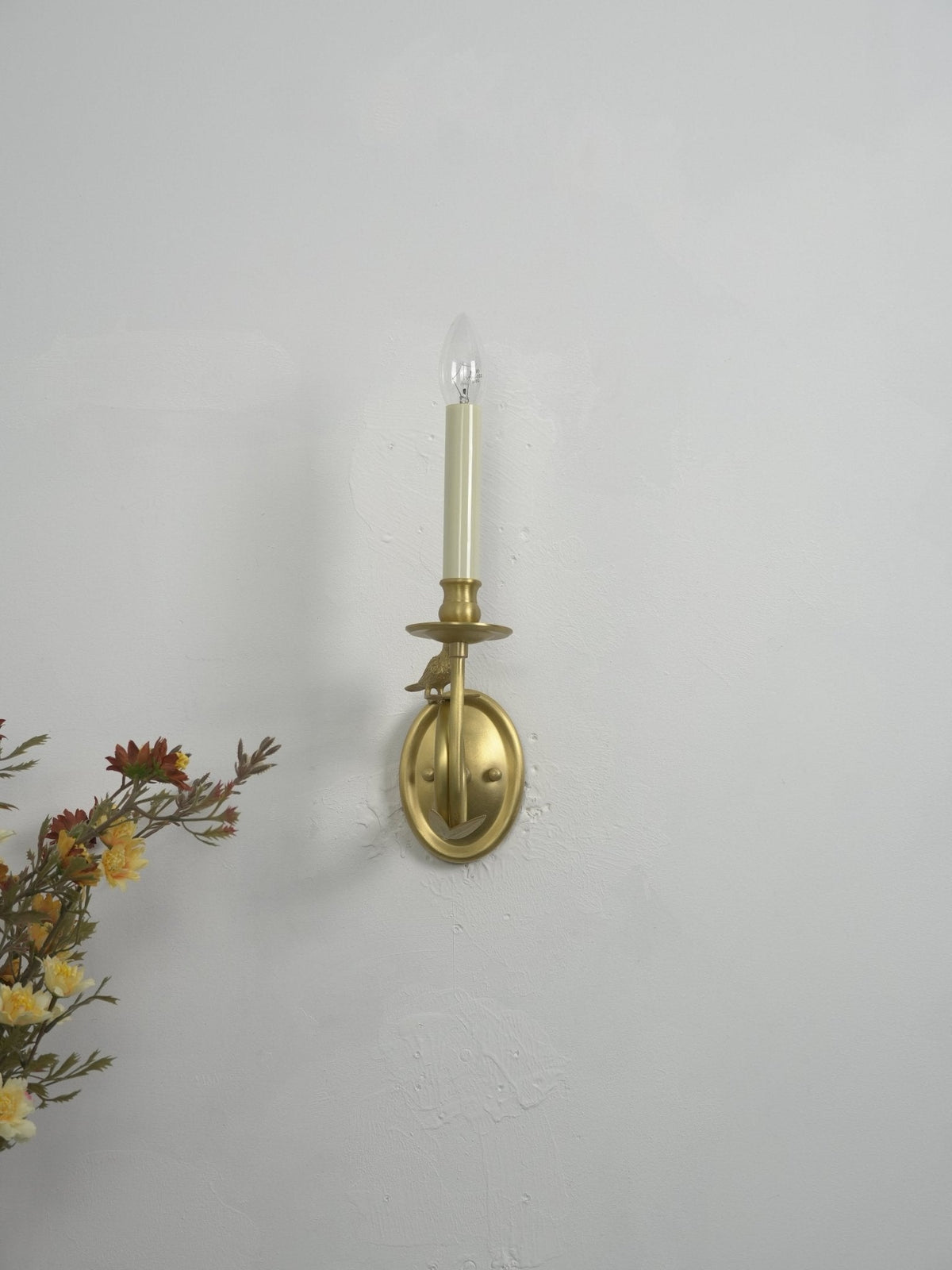 Jexdo elegante Wandleuchte in Messing