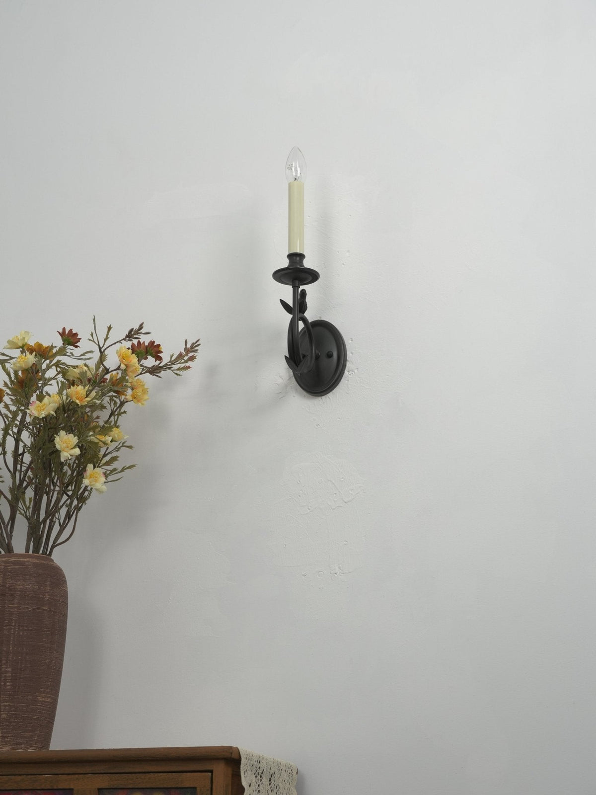 Jexdo elegante Wandleuchte in Messing