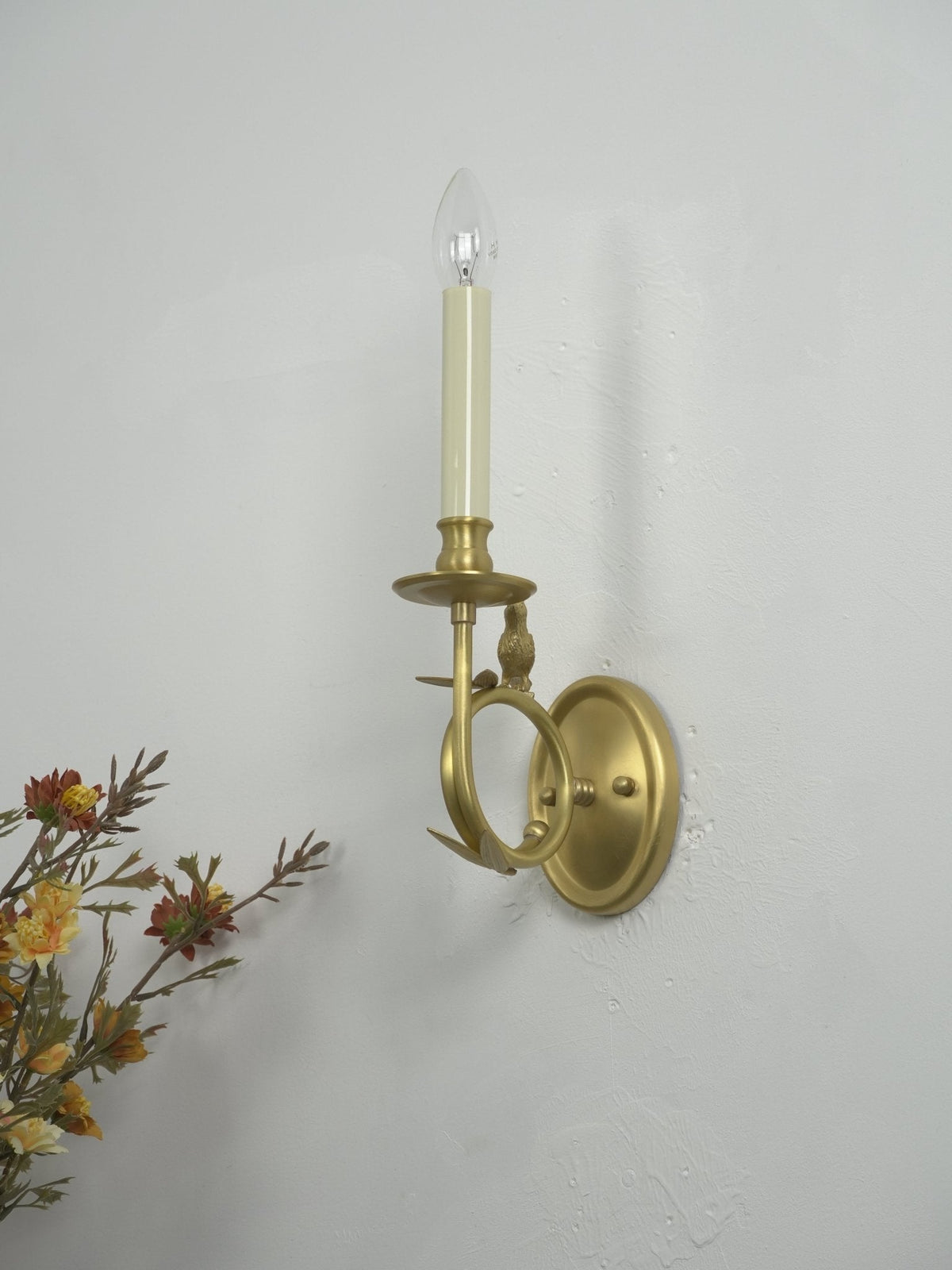Jexdo elegante Wandleuchte in Messing