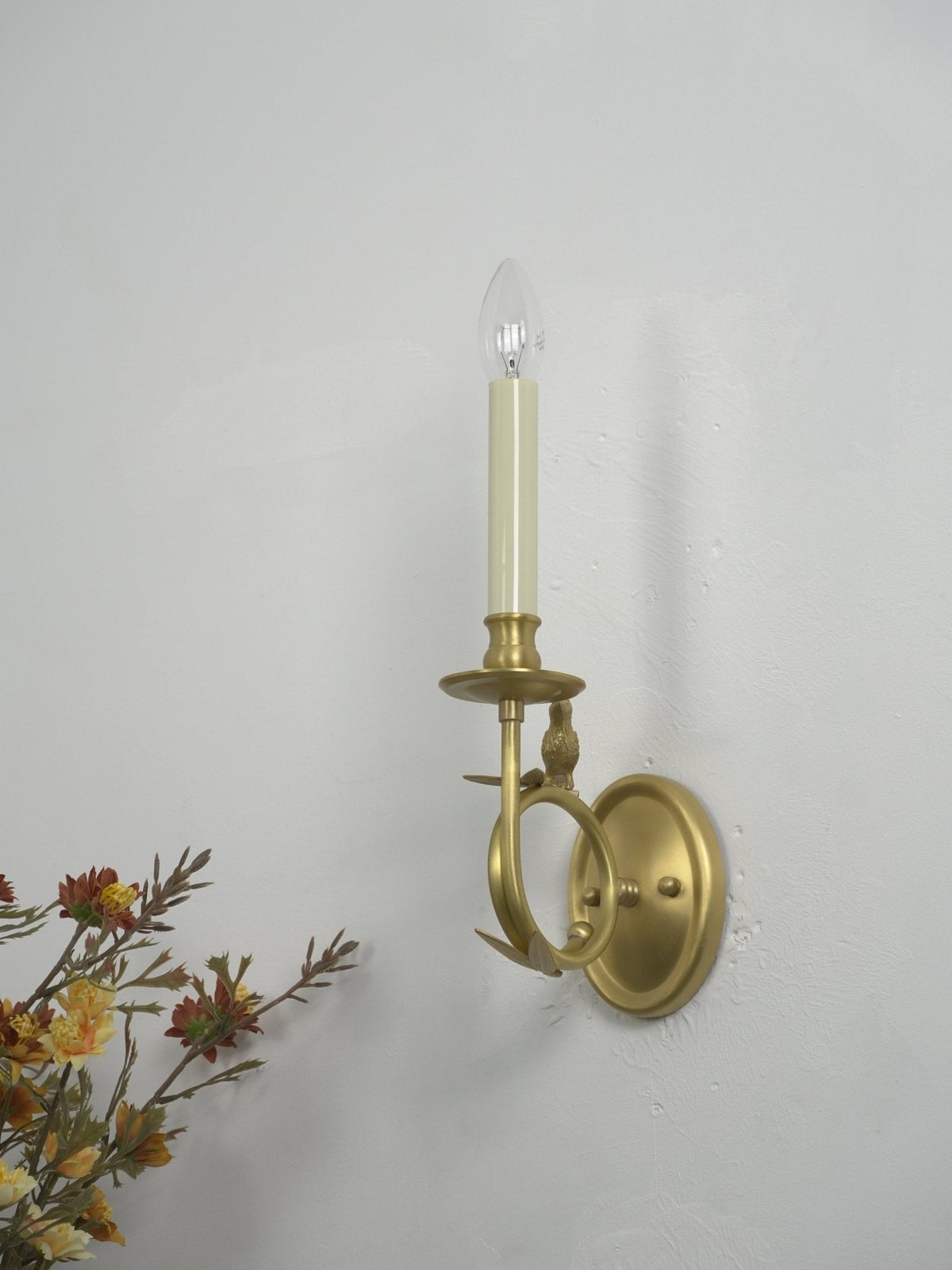 Jexdo elegante Wandleuchte in Messing