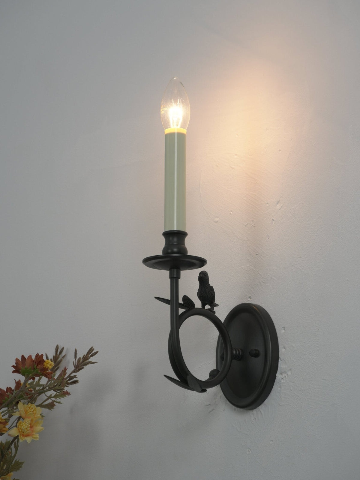 Jexdo elegante Wandleuchte in Messing