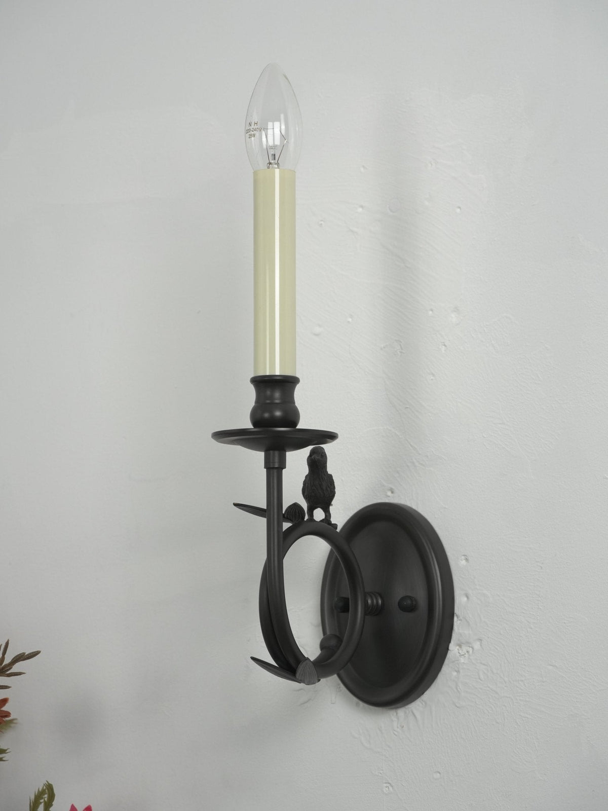 Jexdo elegante Wandleuchte in Messing
