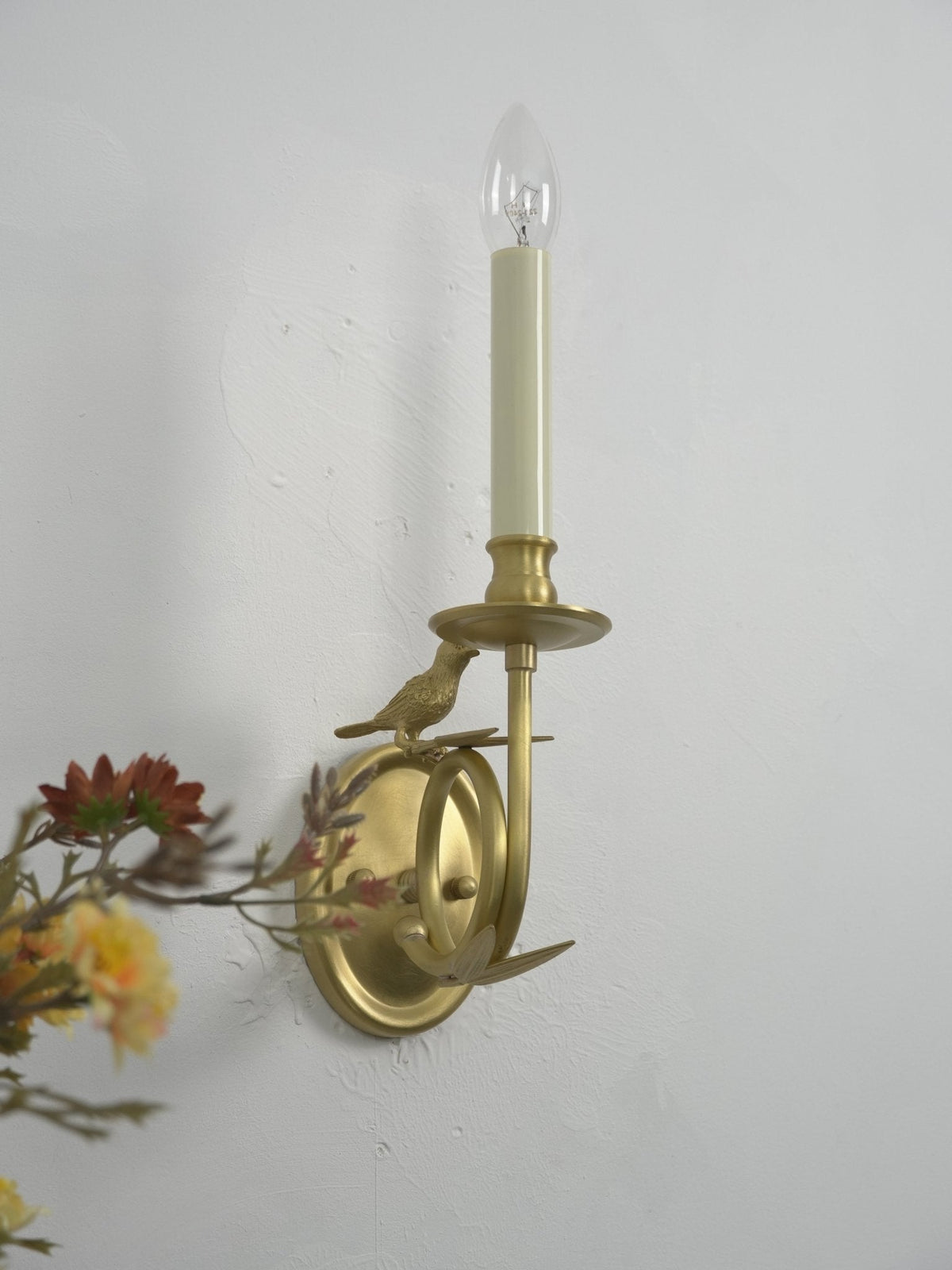 Jexdo elegante Wandleuchte in Messing