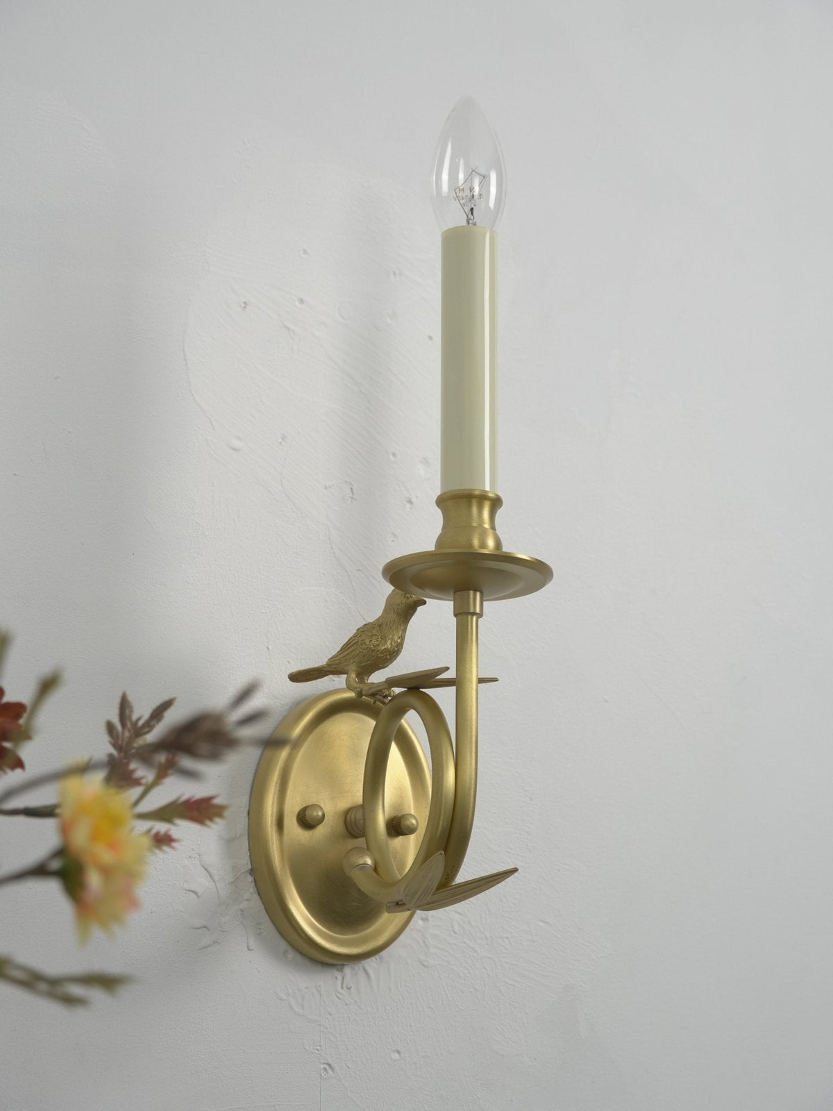 Jexdo elegante Wandleuchte in Messing
