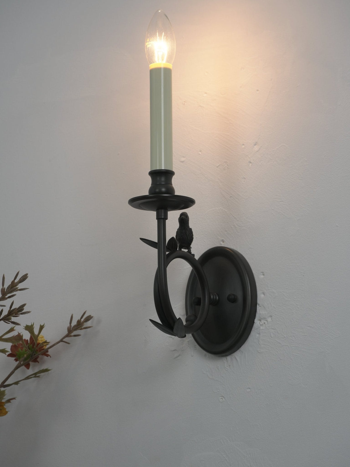 Jexdo elegante Wandleuchte in Messing