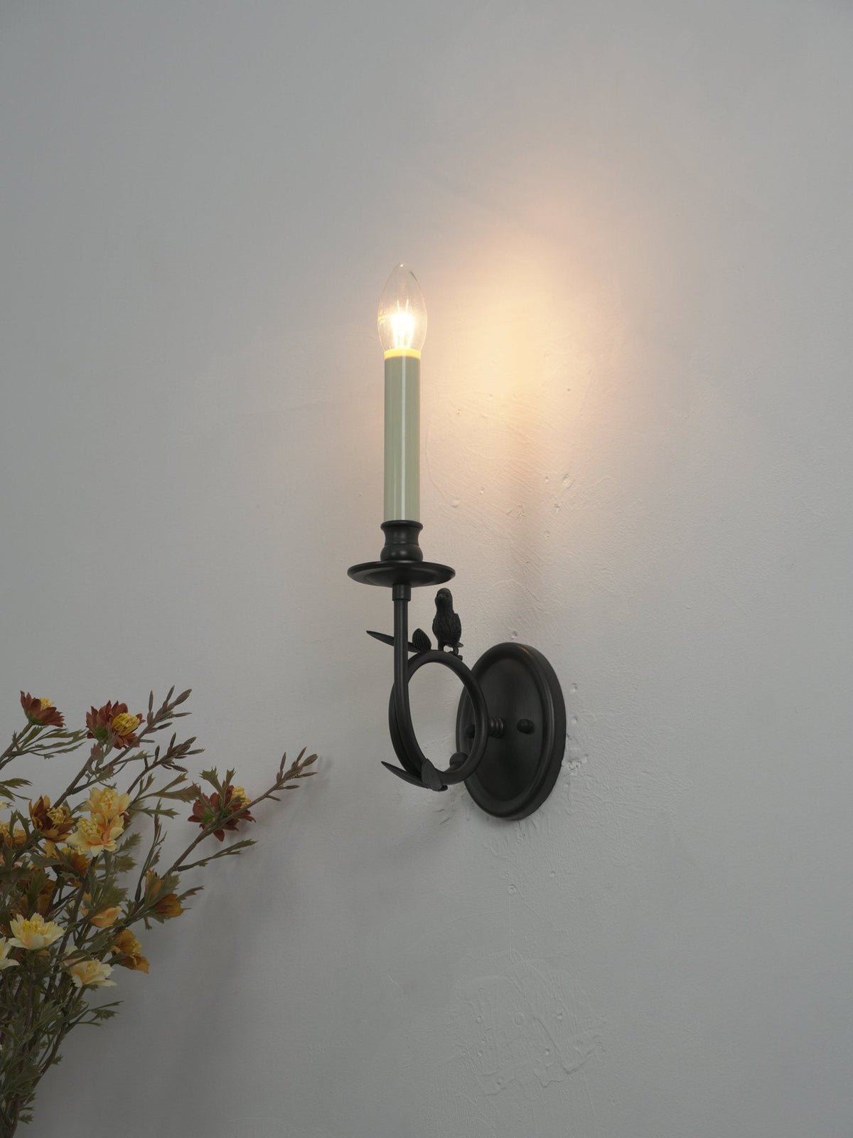 Jexdo elegante Wandleuchte in Messing