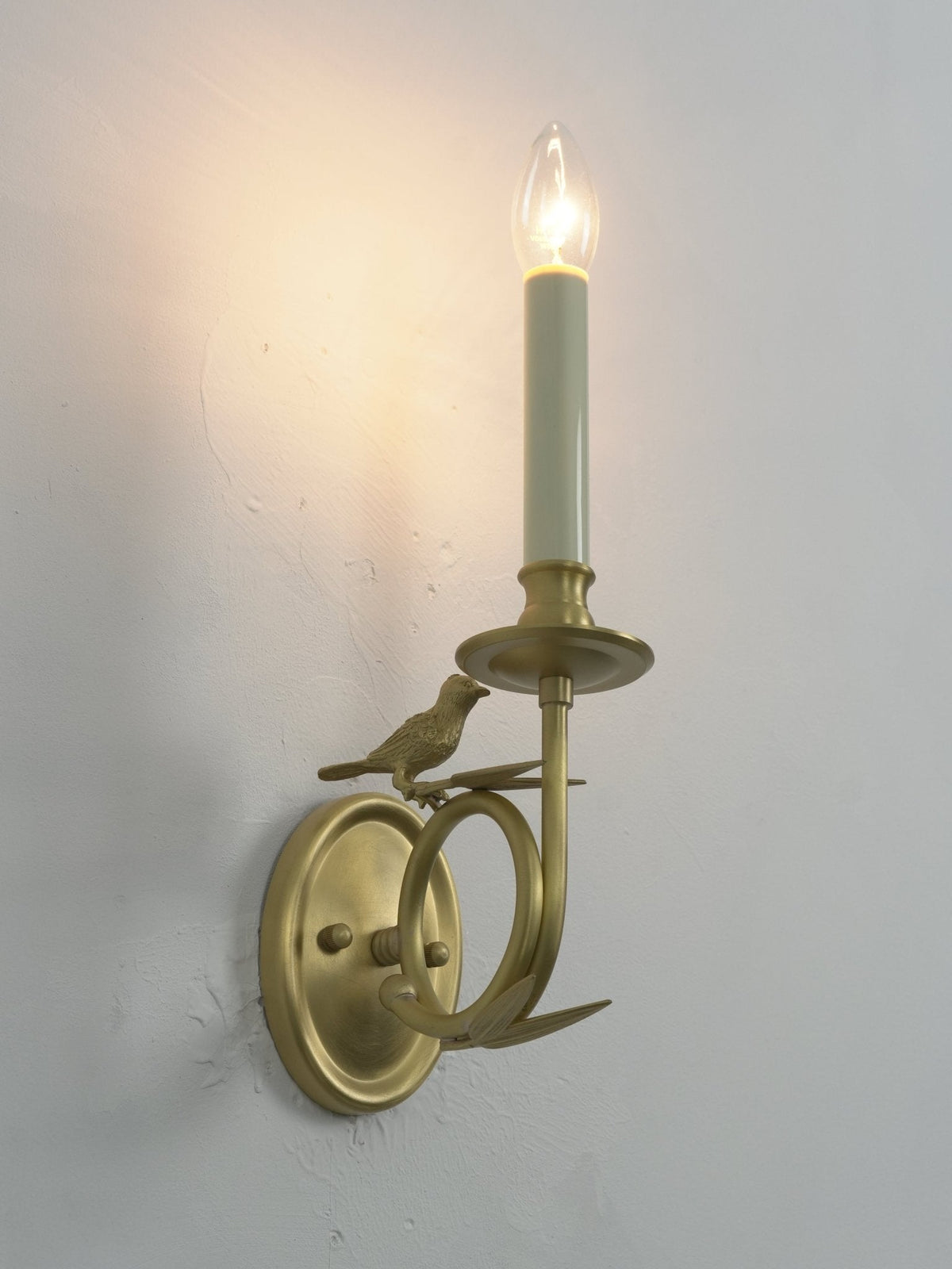 Jexdo elegante Wandleuchte in Messing