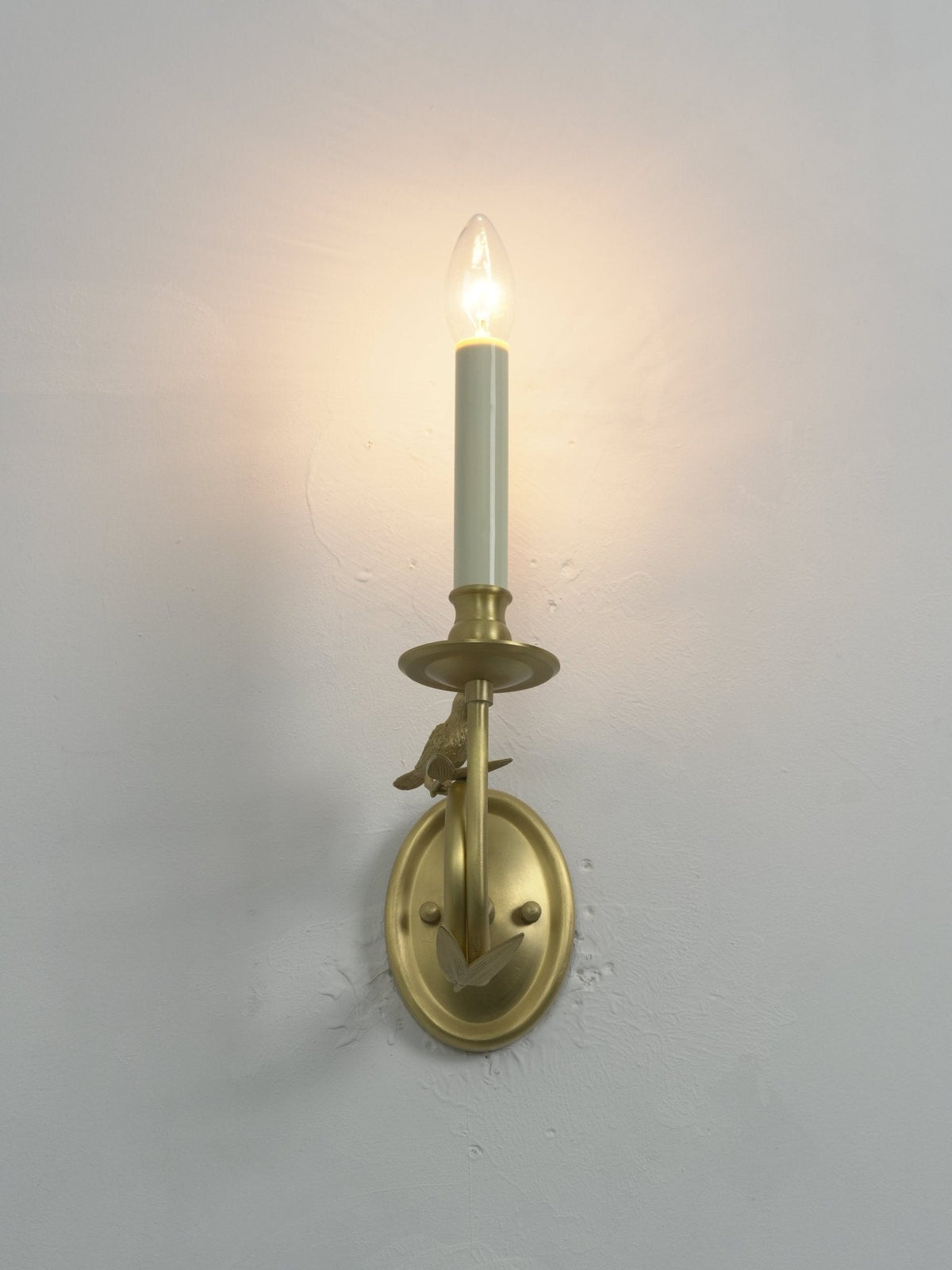 Jexdo elegante Wandleuchte in Messing