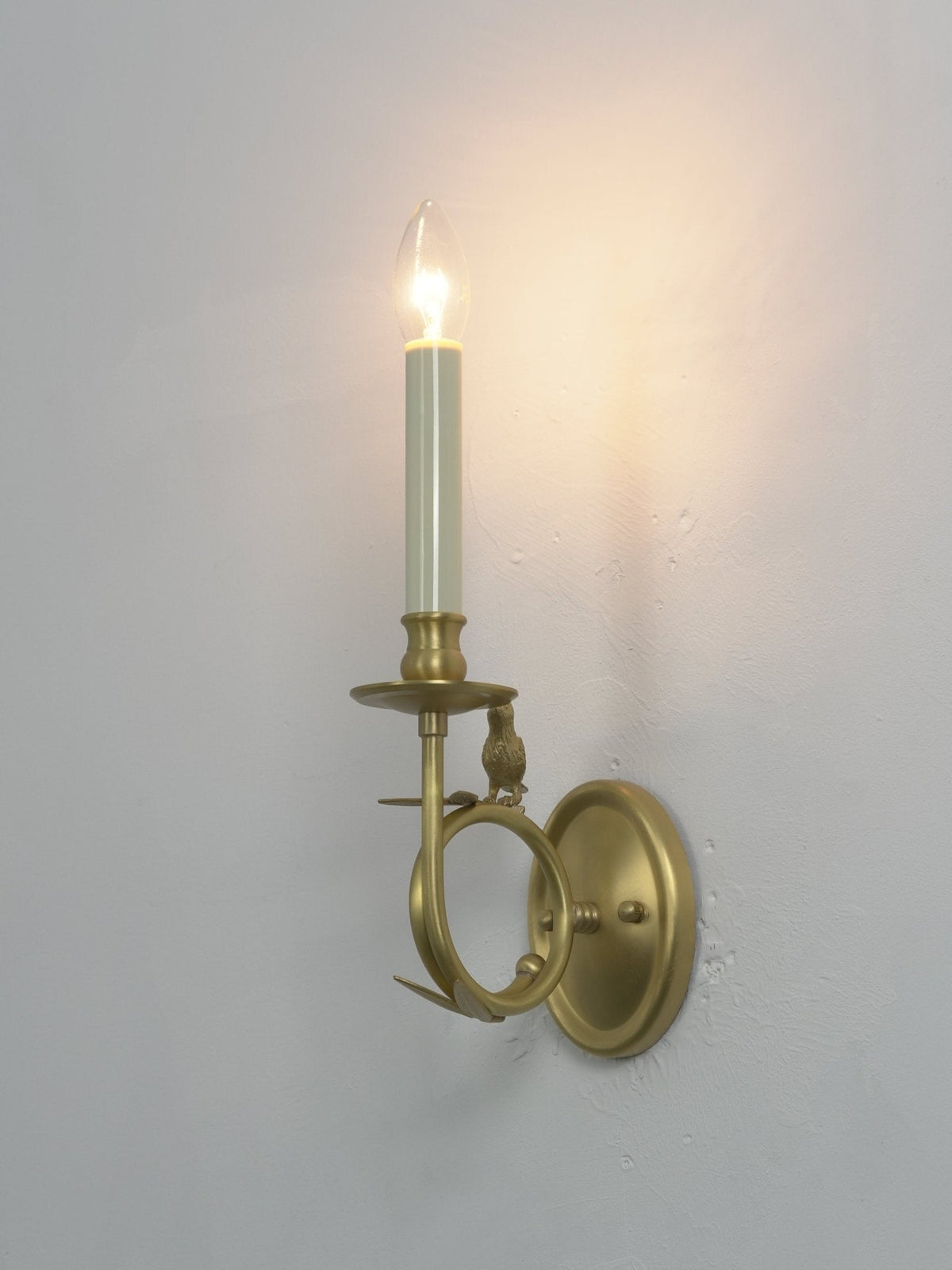 Jexdo elegante Wandleuchte in Messing