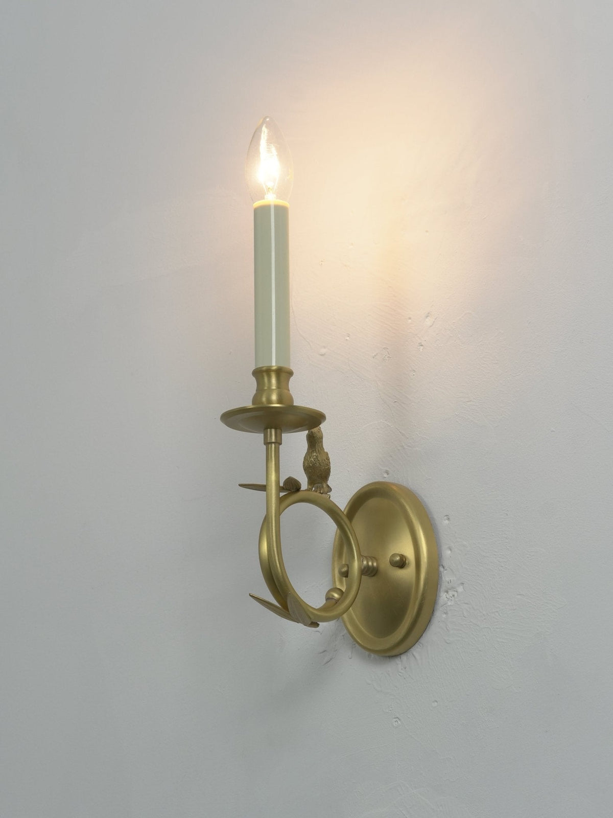 Jexdo elegante Wandleuchte in Messing