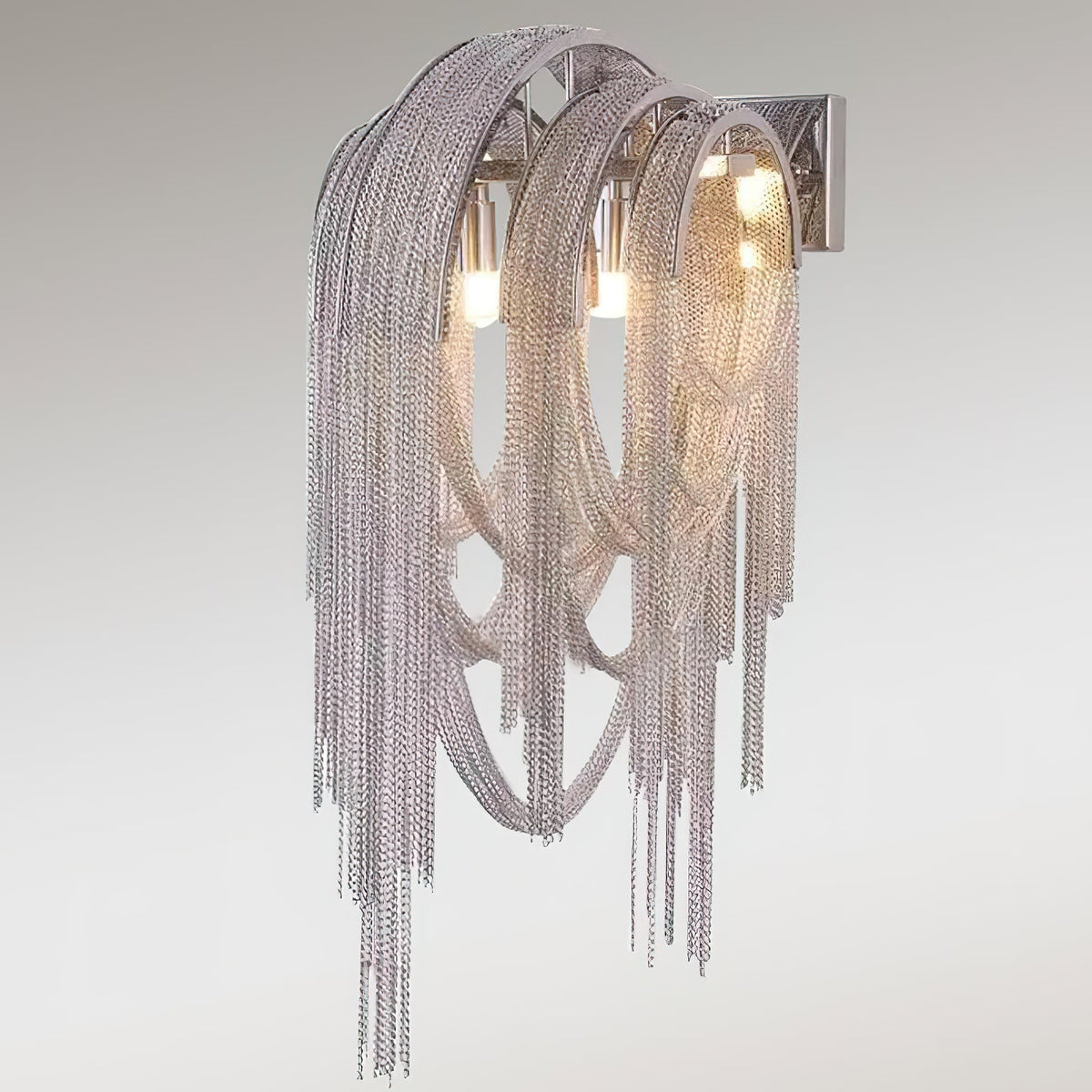 Chains Postmodern Luxus-Tassel-Wandleuchte