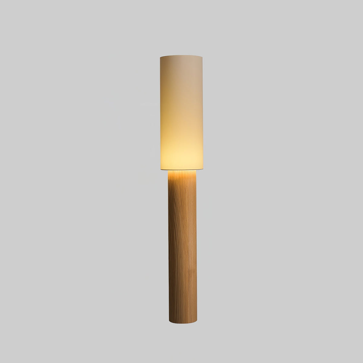 Uvynir zylindrische Stehleuchte aus Holz