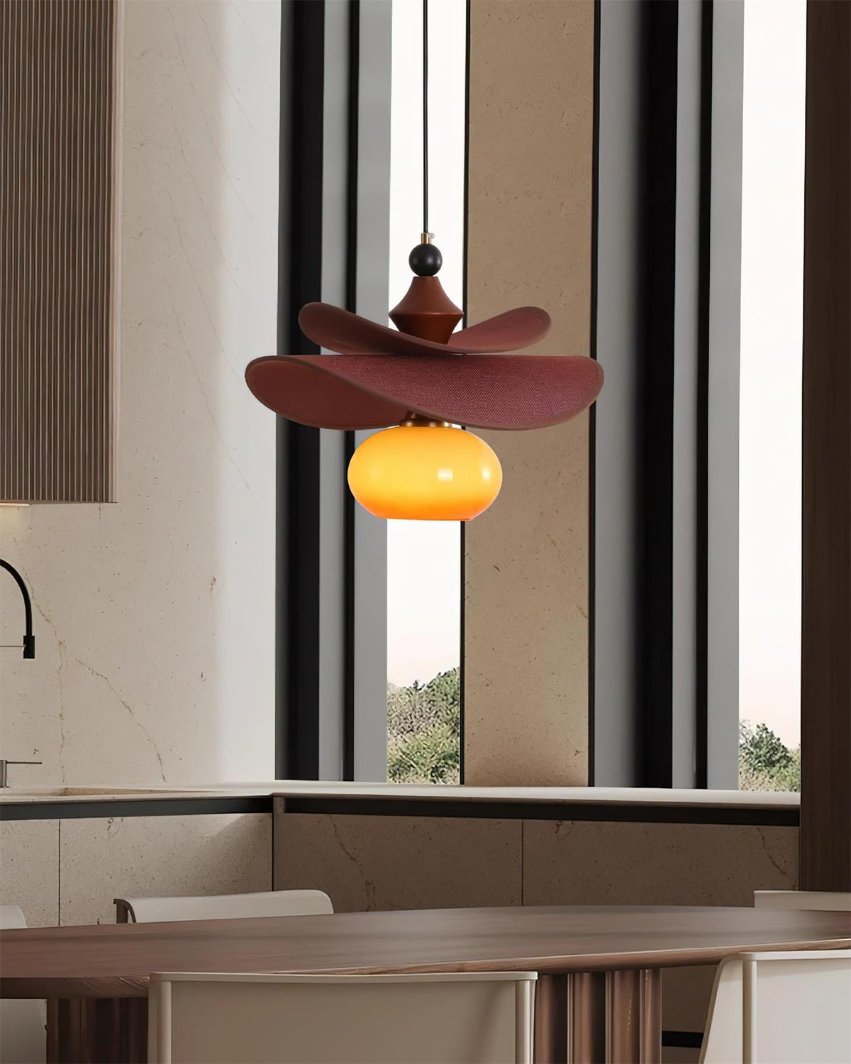 Orelalina Pendelleuchte Karamellfarbe